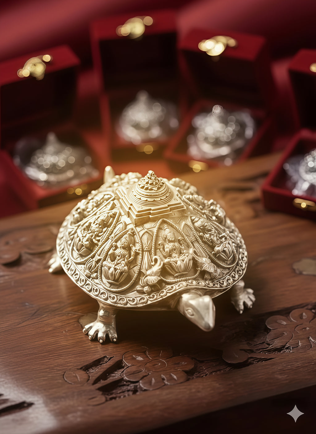 Fortune-Changing Lucky Turtle – Blessed from Kolhapur Mahalakshmi Temple ✨
