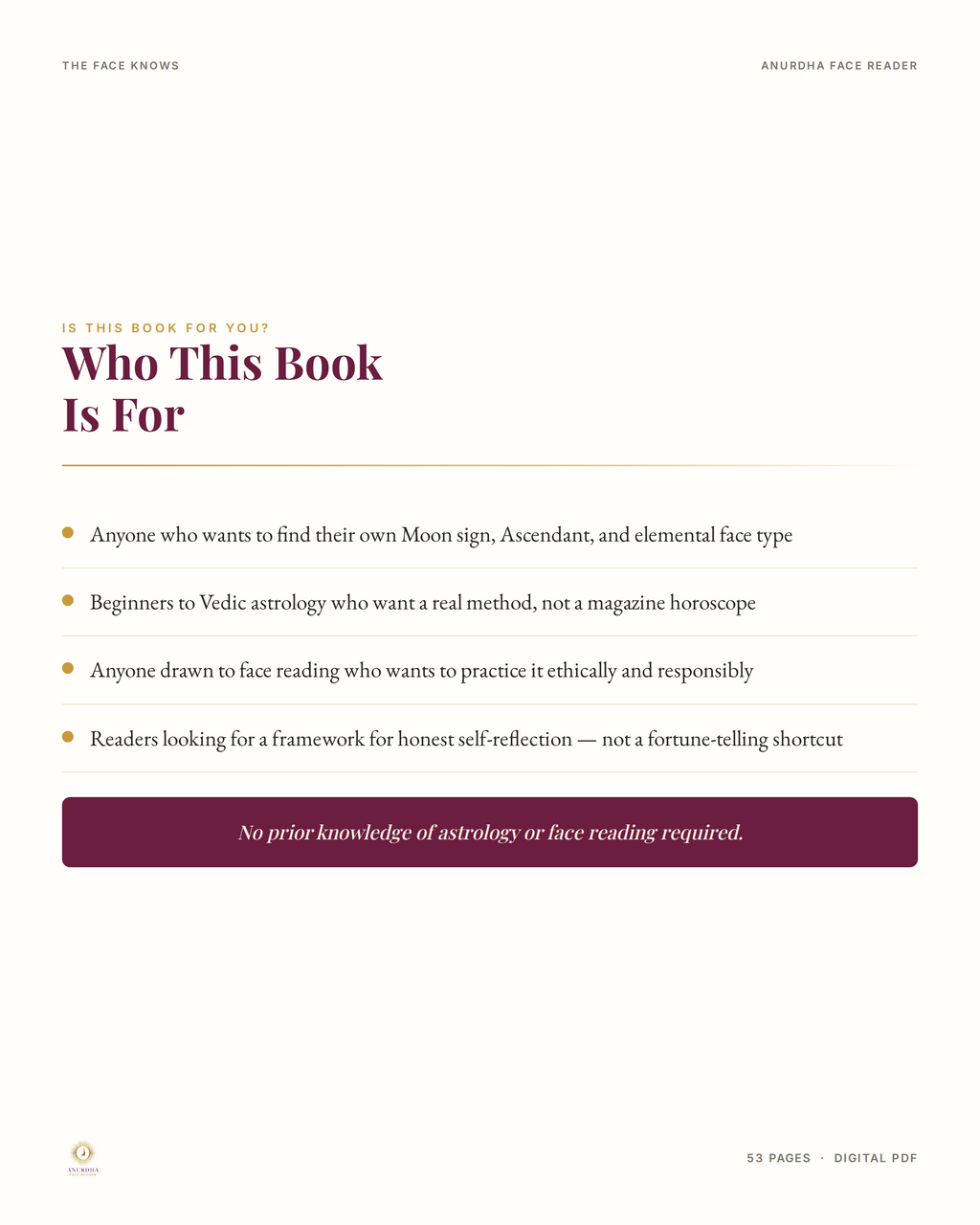 Who The Face Knows ebook is written for